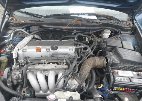 2003 Honda Accord 2.4 Lx из США, поврежденный, VIN 1HGCM72243A015805